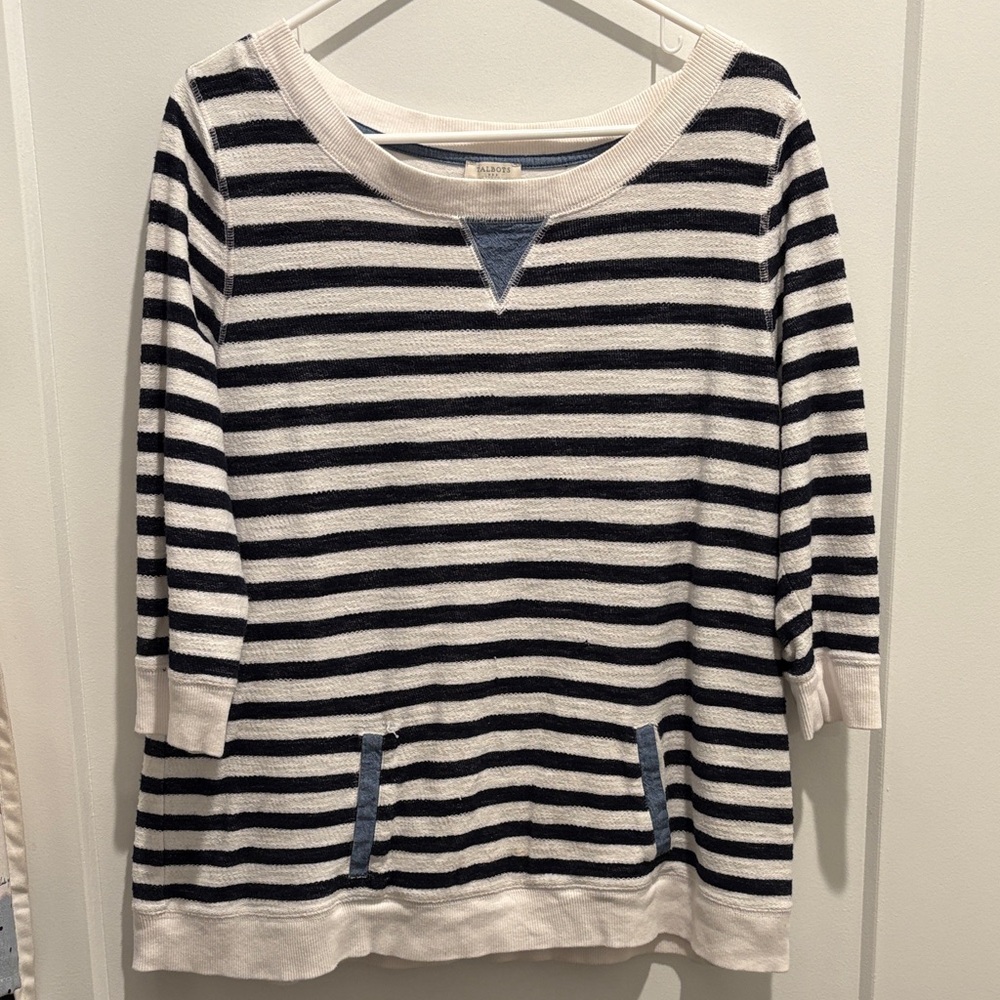 Striped Black and White Sweater